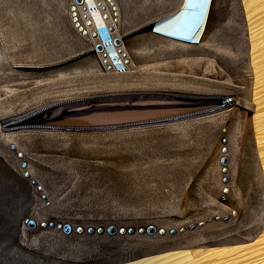 Free People Suede Sardona Bag NWT - Picture 12 of 16